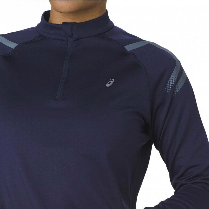 ASICS ICON WINTER LS 1 2 ZIP TOP 2012A012