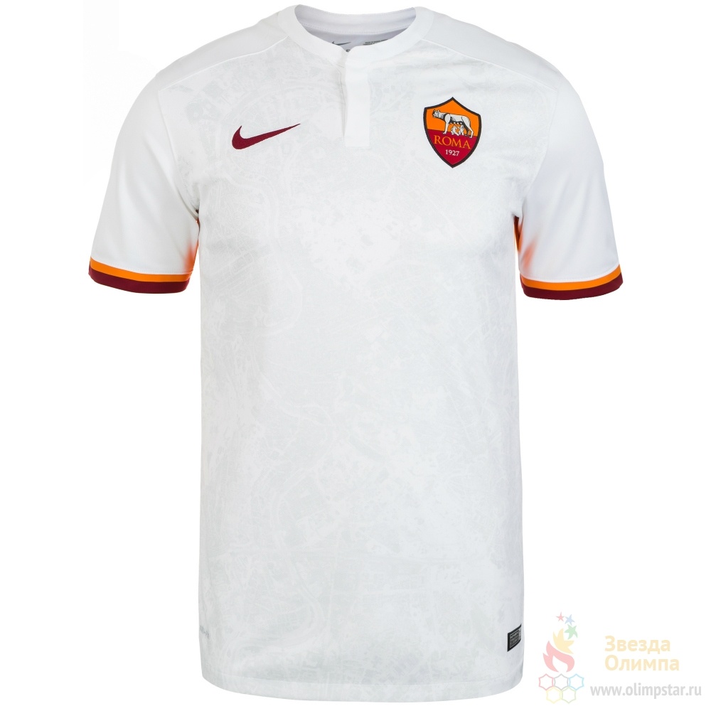 Купить футболка игровая NIKE ROMA SS AWAY STADIUM JSY (658918-106) в  интернет-магазине 