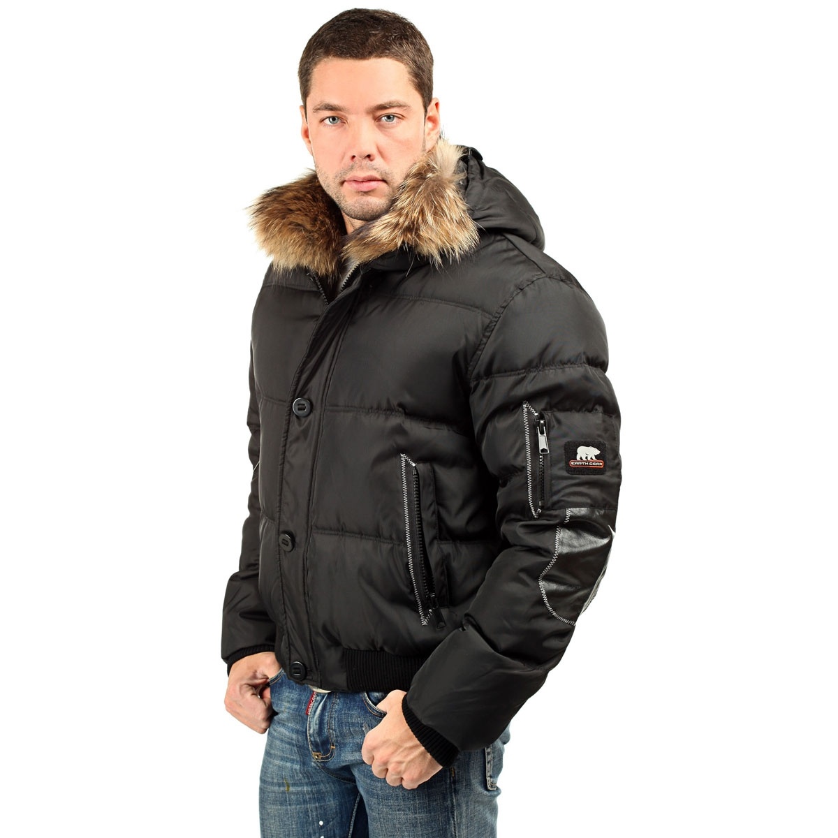 Куртку мужскую купить интернет недорого. Earth Gear куртка мужская зимняя. Короткая куртка мужская. Пуховик мужской зимний короткий. Куртки мужские зимние короткие модные.