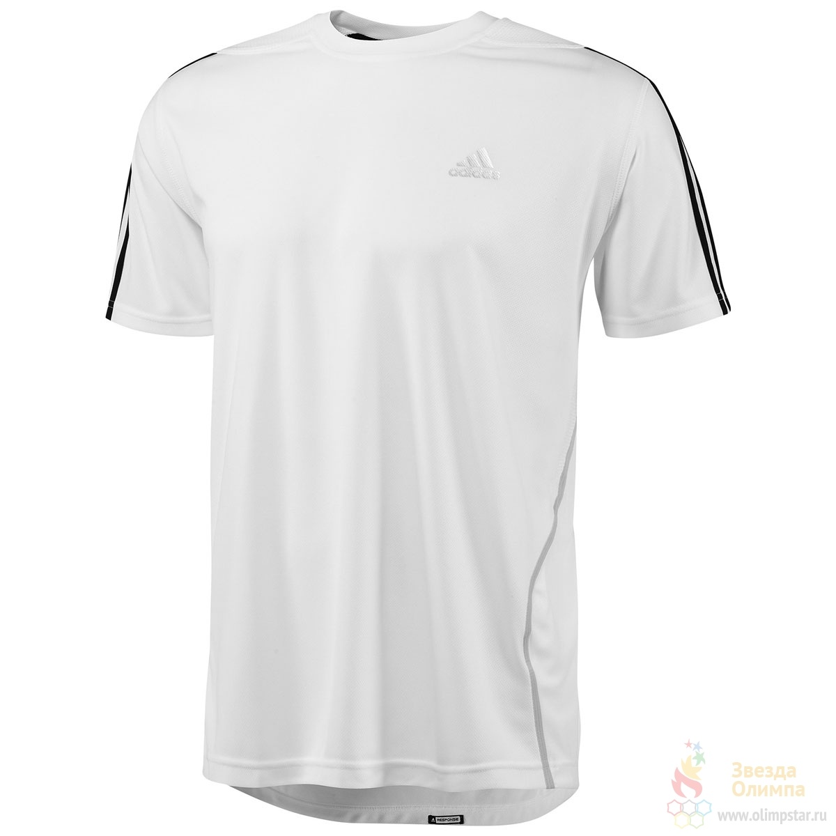 Adidas drei streifen t shirt on sale