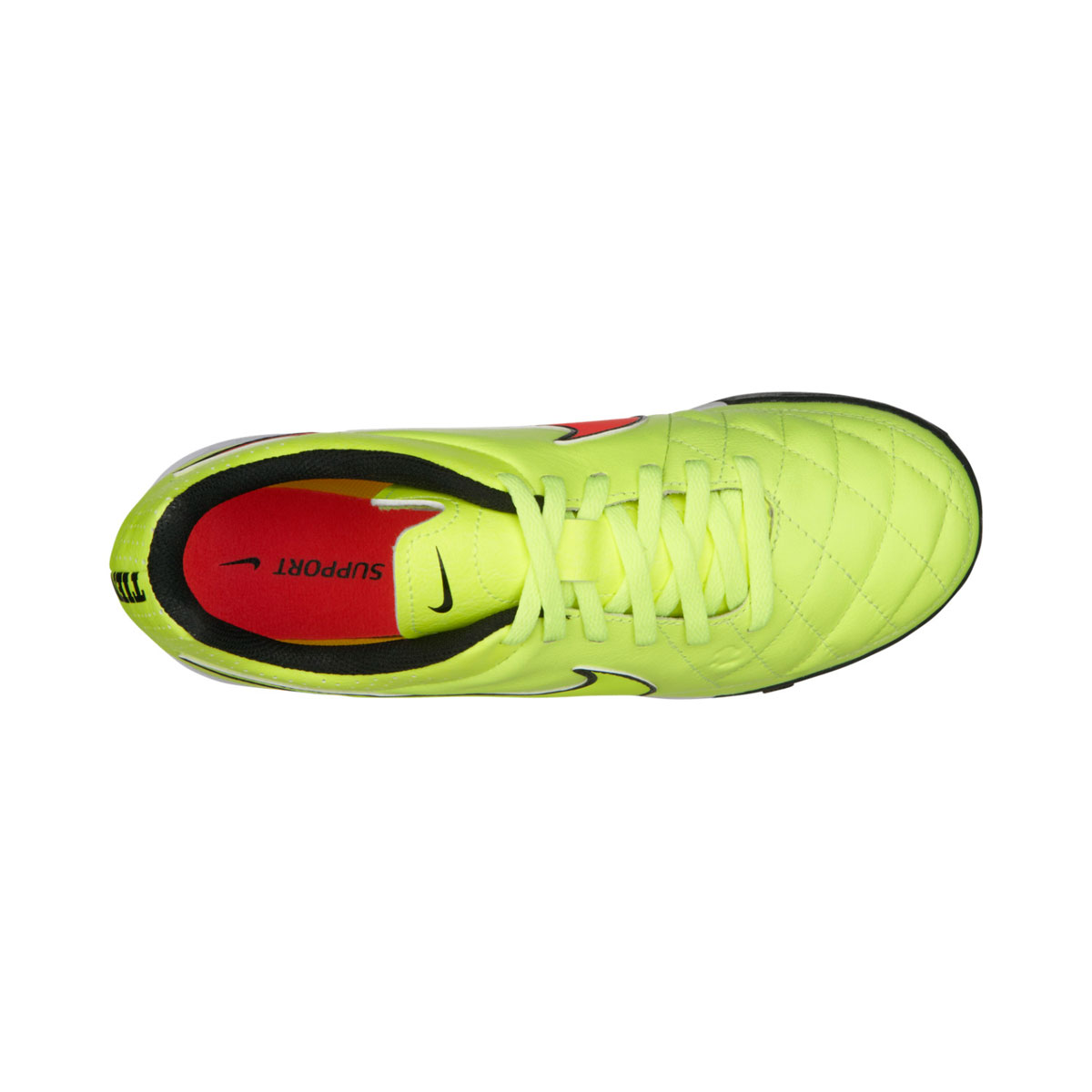 Nike tiempo neon yellow best sale