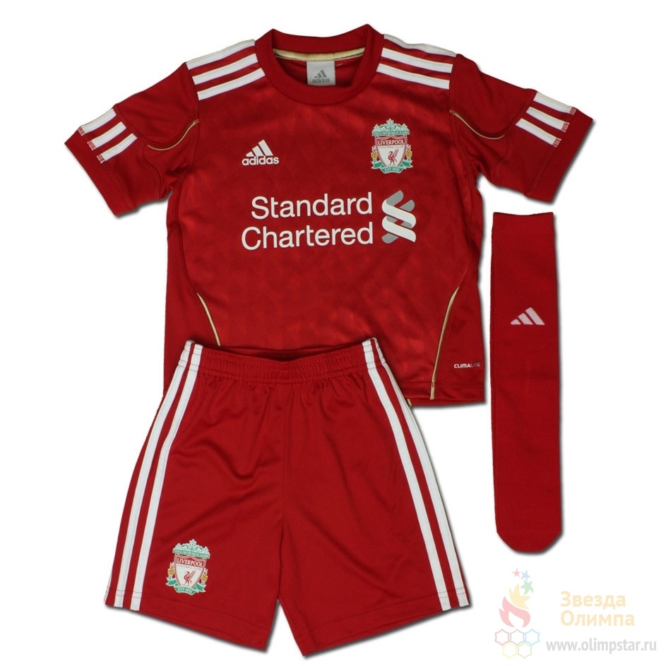 Купить футбольная форма для детей ADIDAS Kids Liverpool FC Home Mini-Kit  (P96684) в интернет-магазине 