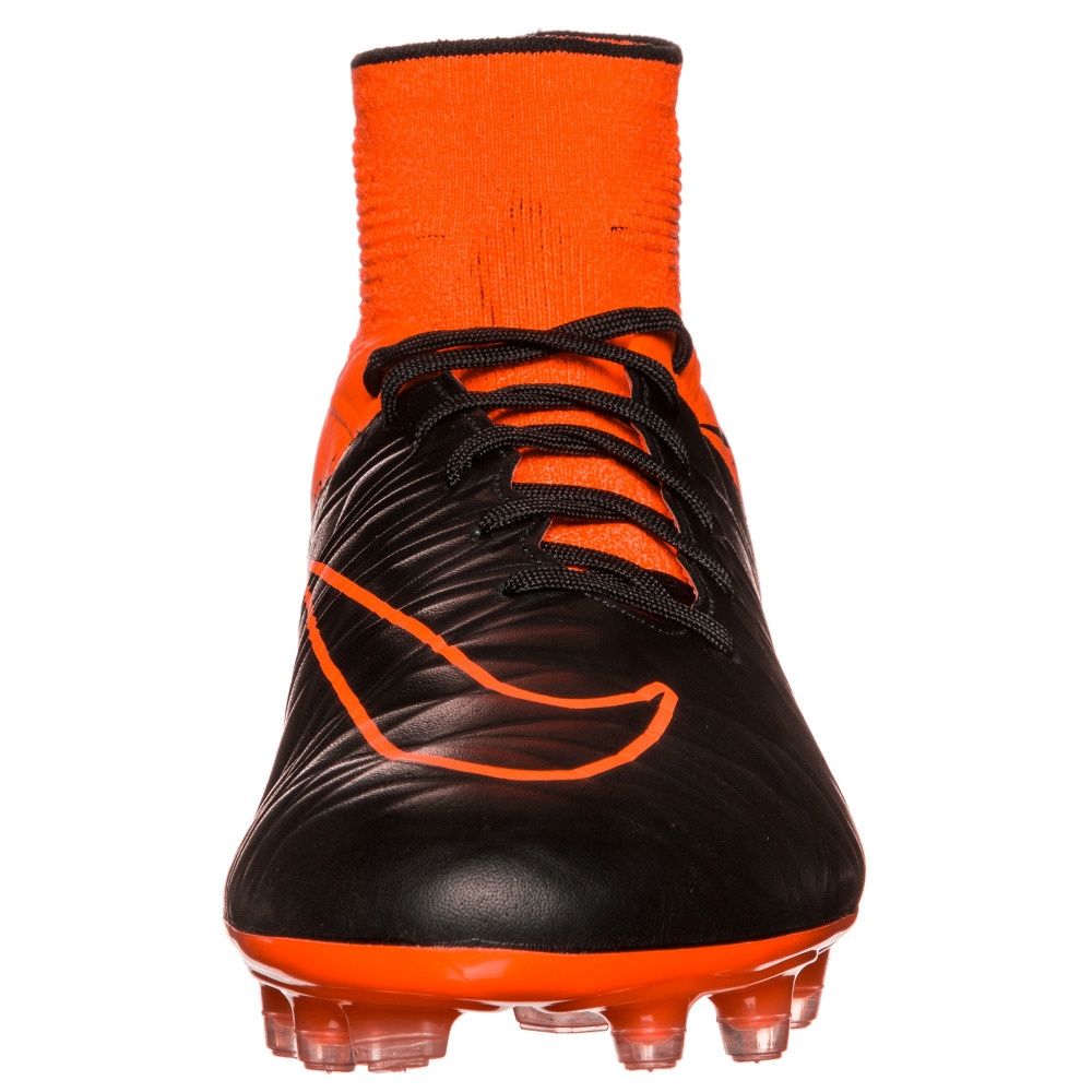 Nike hypervenom phantom fg black and orange deals