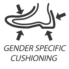 Gender Specific Forefoot  Cushioning /      