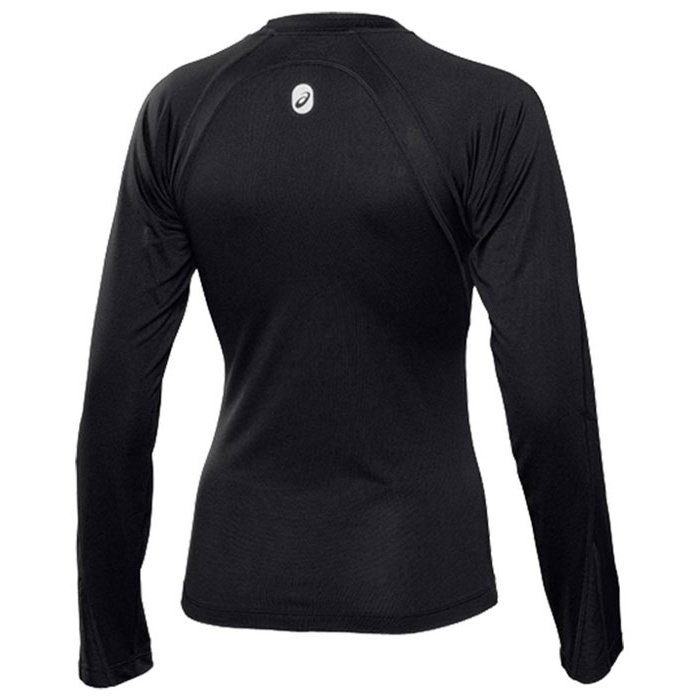 ASICS WOMENS VESTA LONG SLEEVE CREW 322323 0900 ASICS WOMENS VESTA LONG SLEEVE CREW