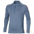 ASICS STRIPE LS 1/2 ZIP TOP