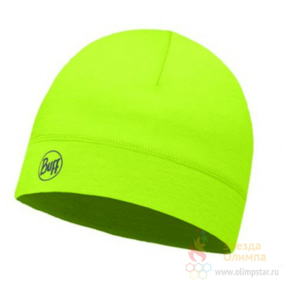 BUFF THERMONET HAT SOLID YELLOW FLUOR