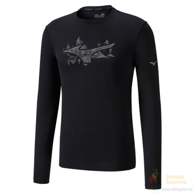 MIZUNO IMPULSE CORE GRAPHIC LS TEE