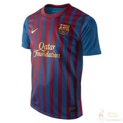 NIKE FC BARSELONA BOYS SS HOME SOCCER JERSEY