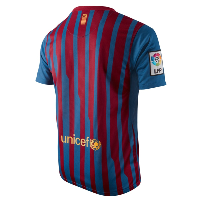 NIKE FC BARSELONA BOYS SS HOME SOCCER JERSEY