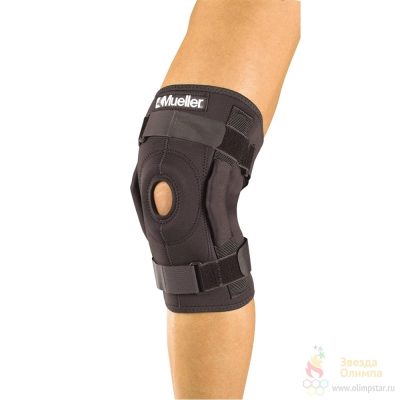 MUELLER HINGED WRAPAROUND KNEE BRACE