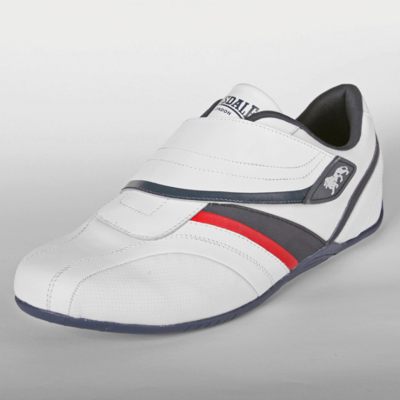 LONSDALE DARIER PERF WHITE NAVY RED
